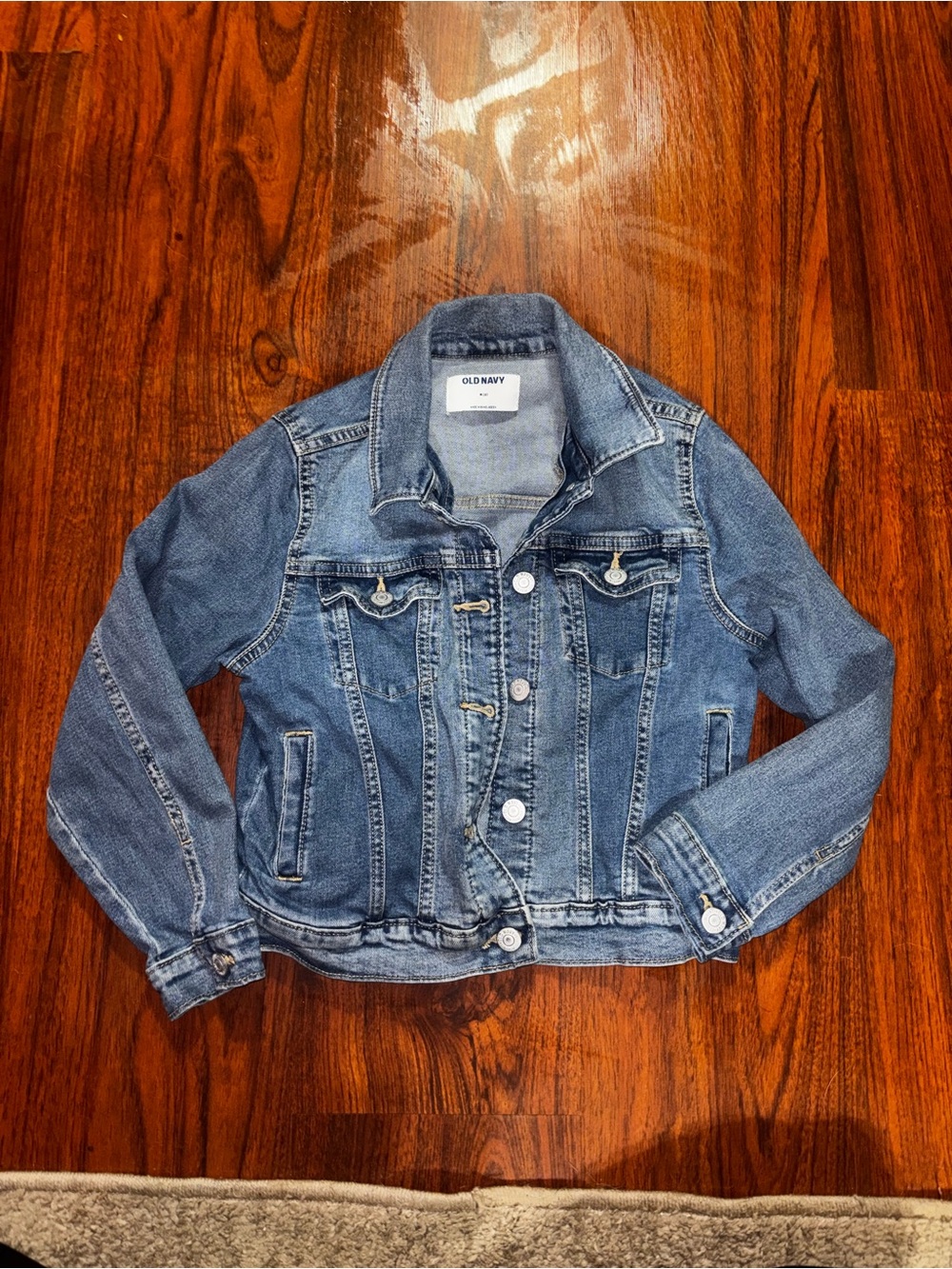 Old Navy Kids Blue Denim Trucker Jacket